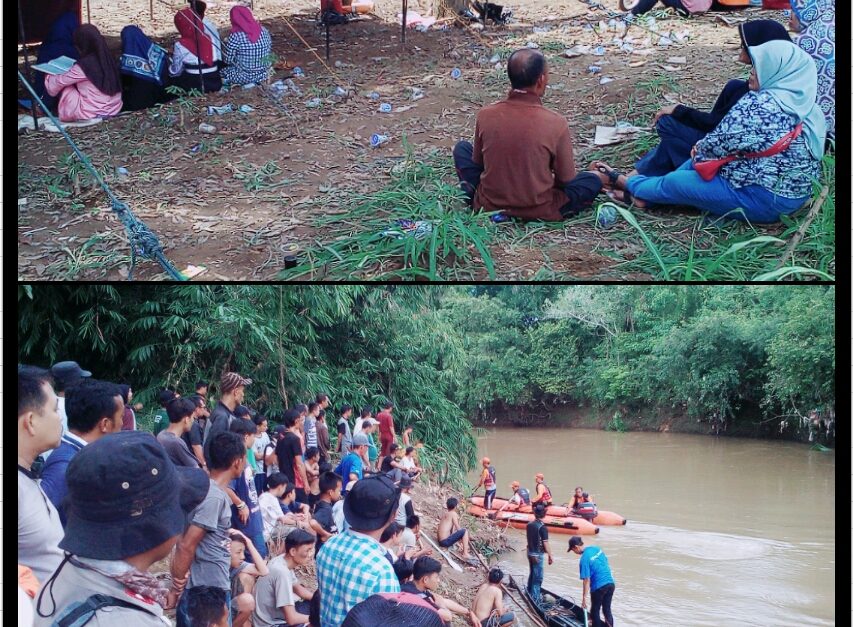 Tiga Hari Pencarian Zaki Bocah Hanyut di Way Rarem Belum Juga Ditemukan