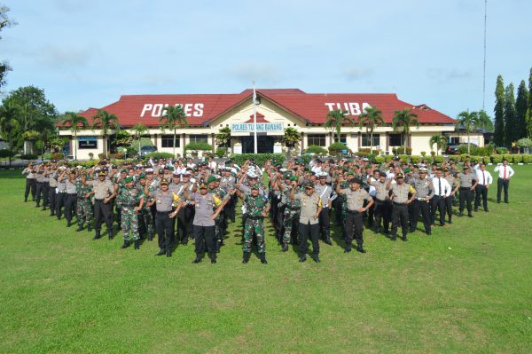 Dandim 0426 Ampil Apel di Polres Tulang Bawang