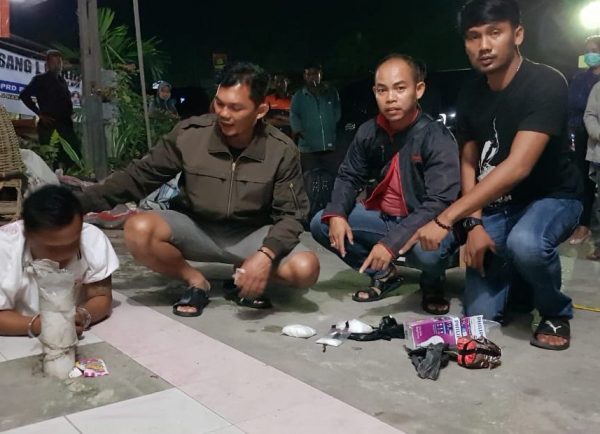 Opsnal Satnarkoba Polres Kampar Amankan Pembawa Sabu