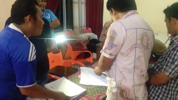 PPK Talang Padang Rampungkan Pleno Penghitungan Suara