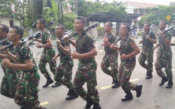 Kodim 0401/Muba Siaga Amankan Pemilu 2019 di Musi Banyuasin