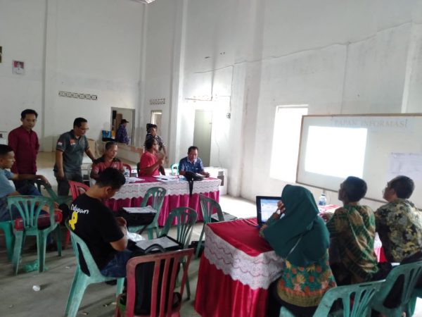 Pleno PPK Batanghari Nuban Baru Enam Desa