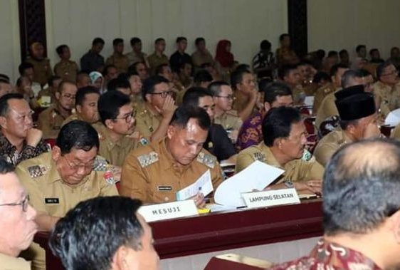 Plt Bupati Lamsel Nanang Hadiri Launching Aplikasi SIPPKD