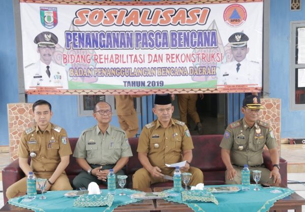 Warga Ambarawa Ikuti Sosialisasi Penanganan Dan Rekonstruki Paska Bencana