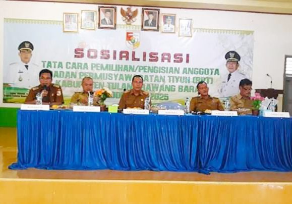 Pemda Tulang Bawang Barat Sosialisasikan Tata Cara pemilihan BPT