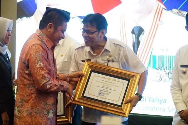 Muba Dinobatkan Sebagai Daerah dengan Pembangunan Terbaik di Sumsel