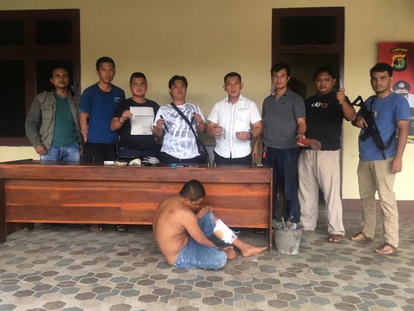 Tekap Lampung Tengah Tembak Spesialis Bobol Rumah Lintas Kabupaten
