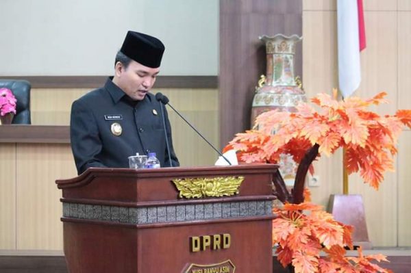 Wabup Muba Sampaikan Tanggapan Atas Pandangan Fraksi Dalam Pertanggungjawaban APBD 2018