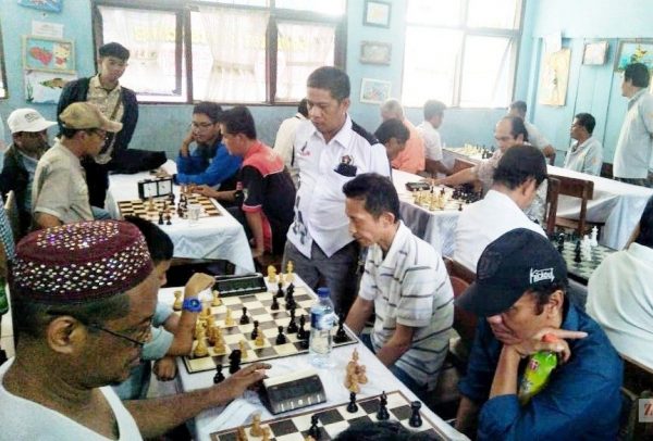 Turnamen Catur Lampung1.com Dimulai, 70 Peserta Bertanding
