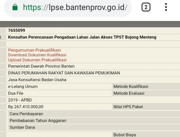 Pemrop Banten dan Kabupaten Serang Terkesan Cuekin Keluhan Warga Desa Bojong Menteng