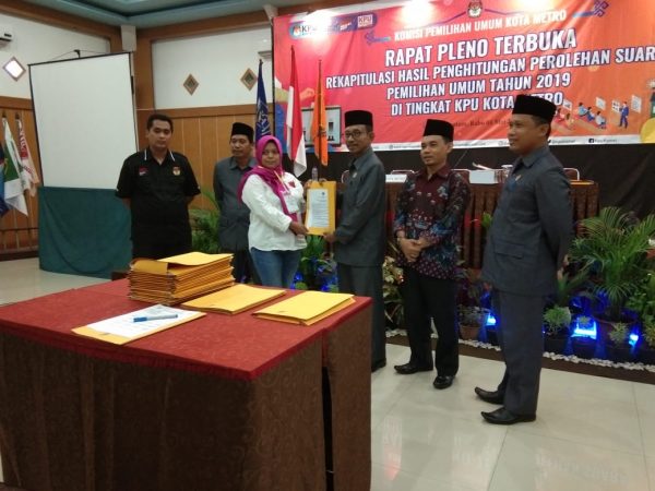KPU Kota Metro Abaikan Protes PKS Yang Kehilangan Satu Kursi?