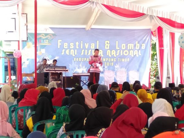 FLS2N Lampung Timur Dipusatkan di  SMP N 1 Labuhan Ratu