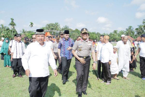 Jendral Bintang Dua Dirikan Masjid di Jirak Jaya