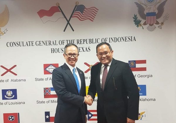 Dodi Reza Alex Noerdin Paparkan Biofuel Minyak Sawit Muba di ajang Indonesia-USA Renawble Energy Business Forum Houston