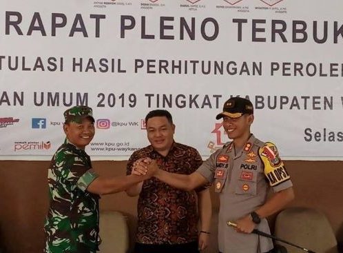 Tiga Parpol Kontestan Pemilu 2019 Raih Dua Kursi DPRD Provinsi Lampung dari Dapil V