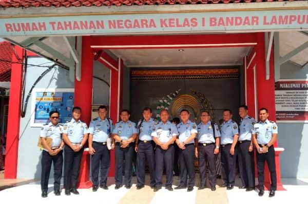 Rutan Way Hui Terima Kunjungan Tim ZI WBK WBBM Kantor Wilayah Kemenkumham Lampung