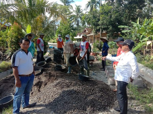 Realisasi Program PISEW Kecamatan Wonosobo Capai 70%