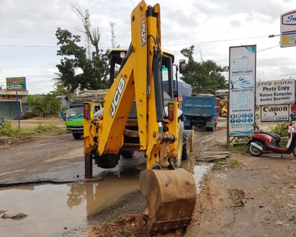 Jalintim di Bayung Lencir Rusak Parah Bupati Dodi Reza Surati Kementerian PUPR