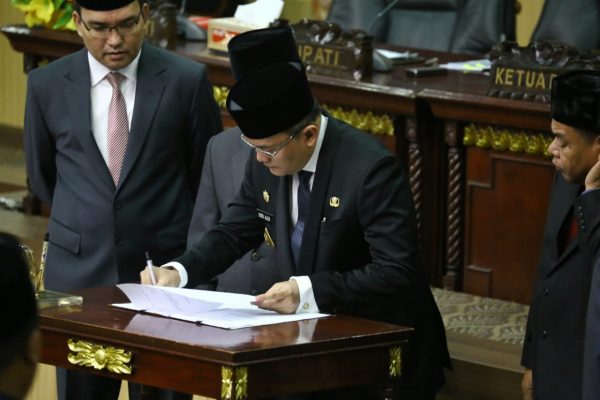 DPRD Setujui Empat Raperda Prakarsa Eksekutif Muba