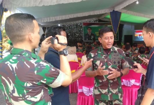 Danrem 044/Gapo, Sosialisasikan Bahaya Karhutlah Bersama Anggota Kodim 0401/Muba