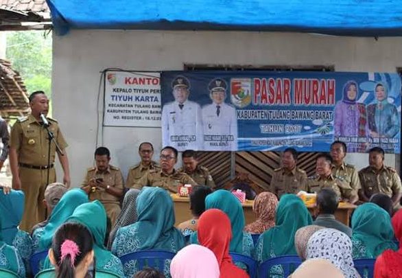 Pemda Tulang Bawang Barat Tidak Menggelar Pasar Murah Sejak 2018