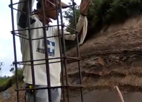 Masyarakat Adat Nagari IV KOto Hilir Tolak Pembangunan Gapura Perbatasan