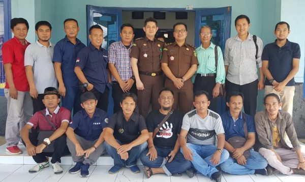 Pejabat Kejari Lampura Kunjungan Kerja ke PWI