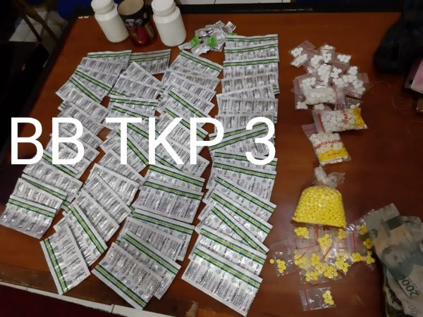 Ditresnarkoba Polda Banten “Sweeping” Peredaran Tramadol Eximer di Kota Serang