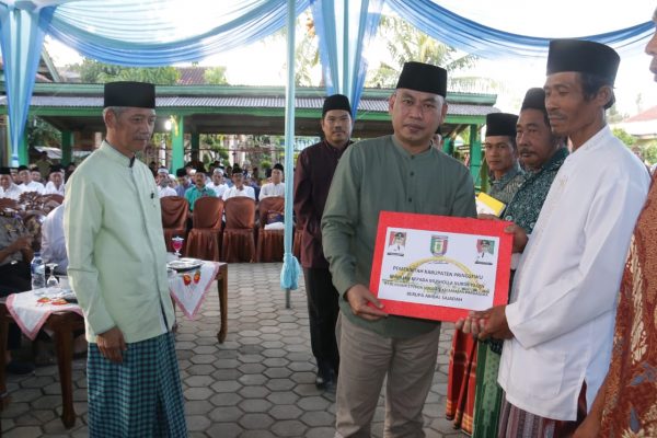 Bupati Pemkab Pringsewu Safari Ramadhan di Kecamatan Pardasuka