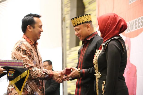 Gubernur dan Wagub Ucapkan Selamat di Pisah Sambut Wakapolda Lampung
