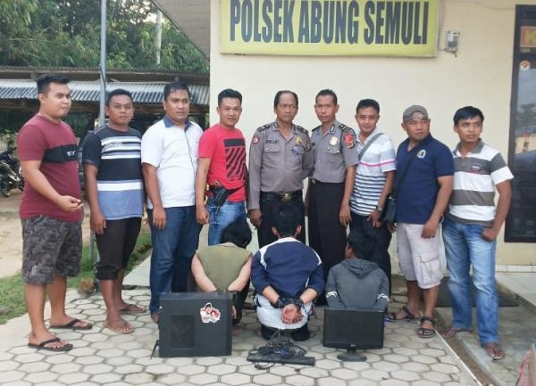 Tiga Gank Maling Tertangkap Saat Akan Jual Hasil Curian
