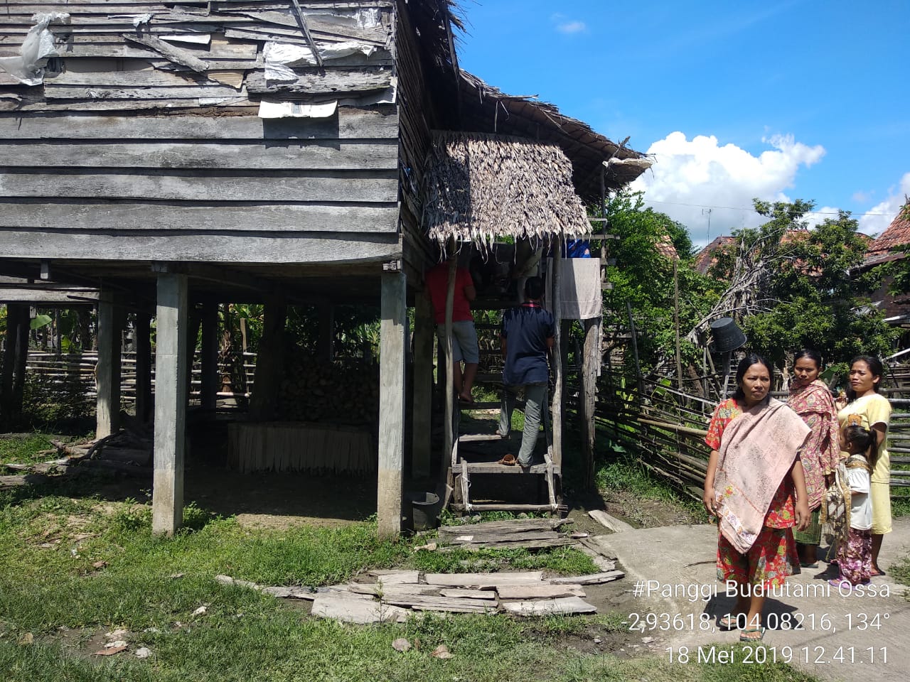 Respon Cepat, Dinsos dan Camat Lais Sambangi Rumah Mak Tua dan Jamidin