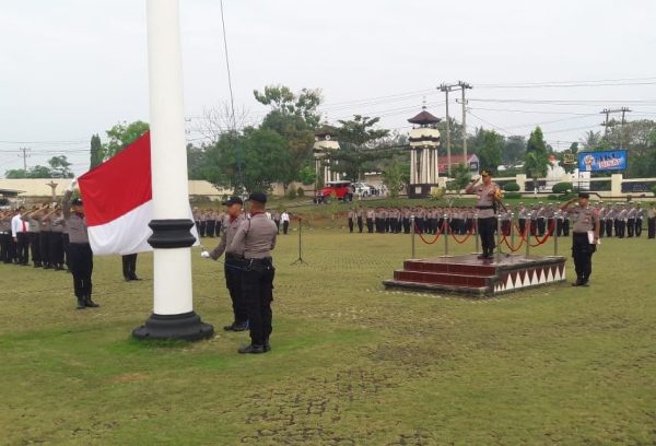 Hari Kebangkitan Nasional ke-111, Kapolres Lampura Sampaikan Makna Teks Sumpah Palapa