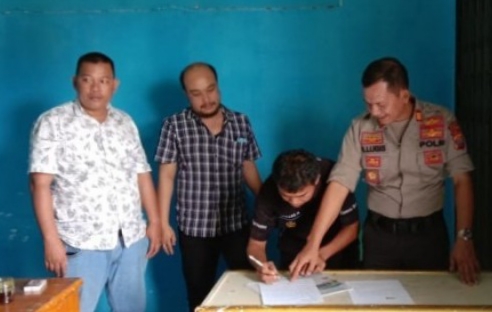 Kasus Kekerasan Banit Reskrim Polsek Kota Agung Terhadap Wartawan Dianggap Salah Paham