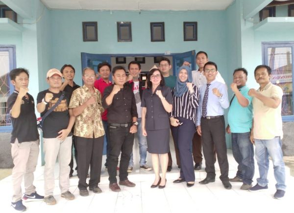 Sambangi PWI Lampung Utara, Kajari Cantik Apresiasi Kinerja Wartawan