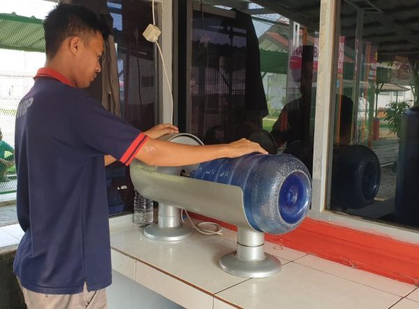 Rutan Kelas I Bandar Lampung Siapkan Air Minum Gratis Untuk Narapidana dan Tahanan