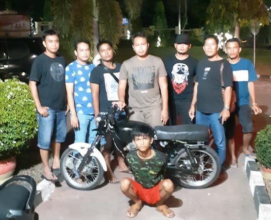 Rusak Stang Motor, Dani Bawa Kabur Motor Modifikasi