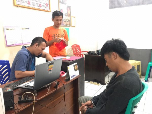 Bandar Sabu Desa Blambangan Pargar Digulung Tim Satres Narkoba Polres Lampung Utara