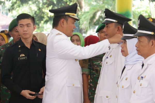 Wabup Fauzi Lantik 30 Pj Kapekon Dari 7 Kecamatan Pringsewu