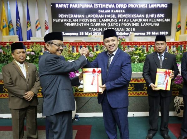 BPK Beri Batas Waktu Dua Bulan Untuk Perbaiki 6 Temuan APBD Lampung 2018 Senilai Rp1 Triliun Lebih