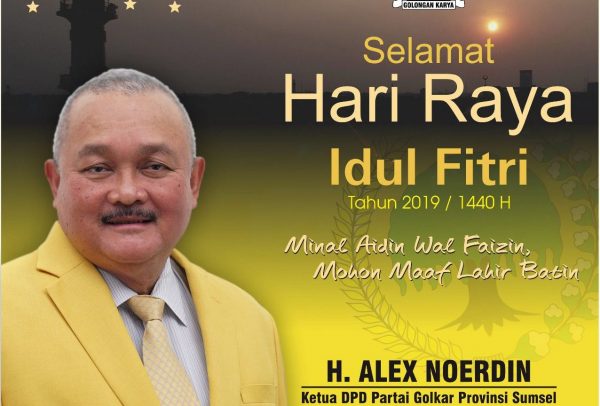 Hari Kedua Lebaran, Alex Noerdin Akan Gelar Open House di Merdeka
