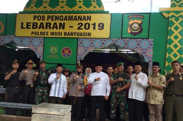 Pastikan Jalur Mudik Aman, Bupati Dodi Reza dan Forkopimda Tinjau Pos Pengamanan Lebaran