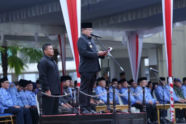 Bupati Dodi Reza Alex Pimpin Upacara Peringatan Hari Lahir Pancasila
