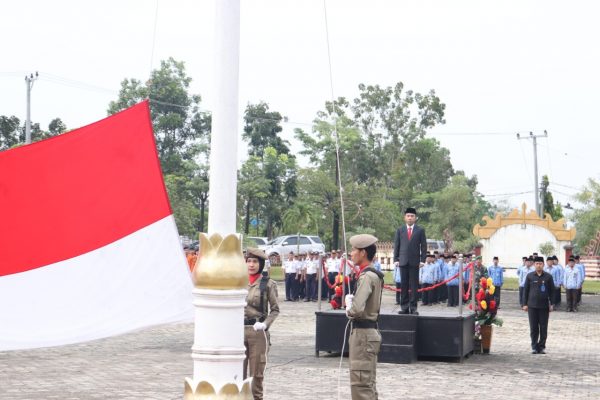 Bupati Raden Adipati Surya Pimpin Upacara Hari Lahir Pancasila di Way Kanan