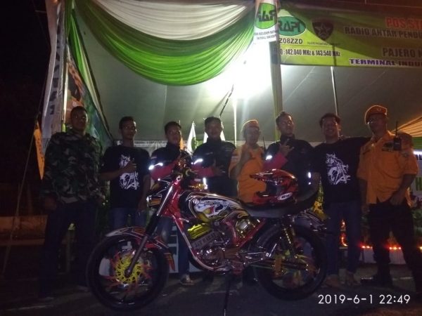 Rowners King Lampung Bersama RAPI Bula Layanan Posko Mudik