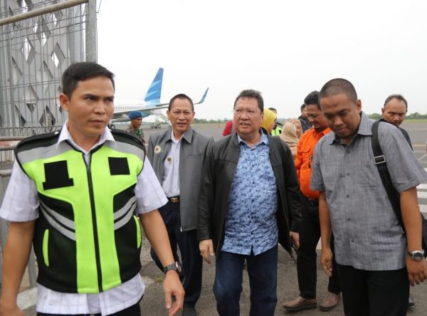 Pj. Gubernur Boytenjuri Tiba di Lampung, Tugas Pertama Fokus pada Kelancaran Arus Mudik 2019