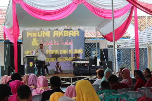 Eddy Law Hadiri Reuni SMA Kosgoro Lampung Timur