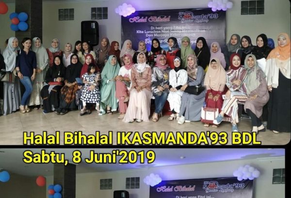 Pererat Silaturahmi, IKA SMANDA 93 Gelar Halal Bihalal