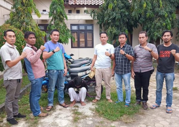 Oknum Mahasiswa Ditangkap TEKAB 308 Polres Lampura Usai Curi Motor