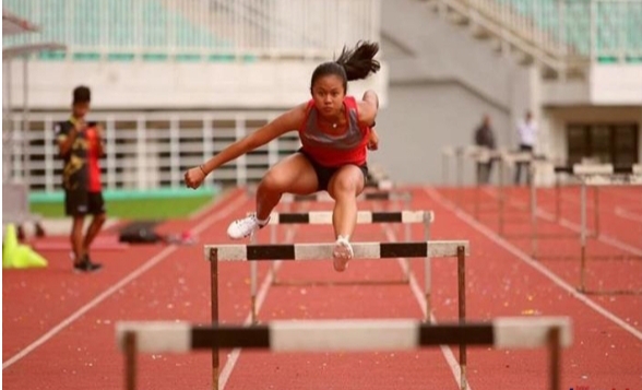 Aldinda Dedek Atlet Lari Gawang Asal Muba Akan Ikut Kejuaraan di Thailand